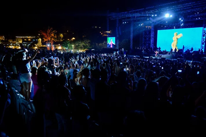 Nancy Ajram at Byblos Festival