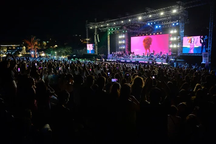 Nancy Ajram at Byblos Festival