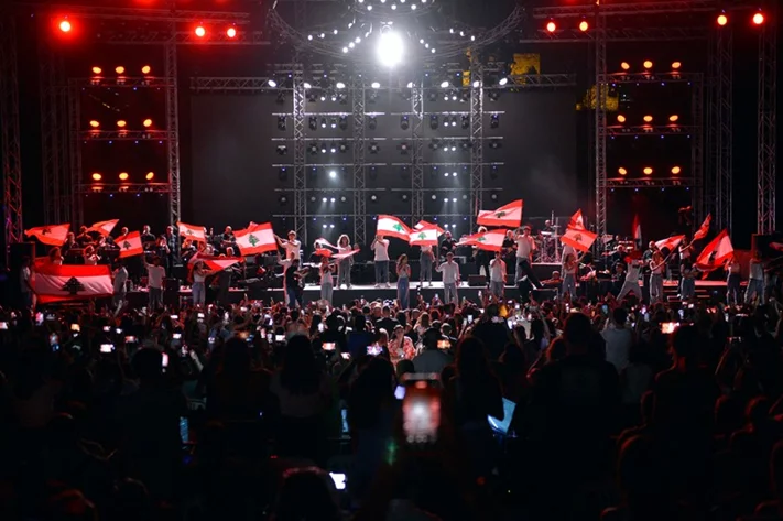 Nancy Ajram at Byblos Festival