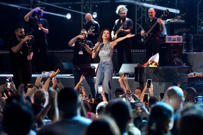 Nancy Ajram at Byblos Festival