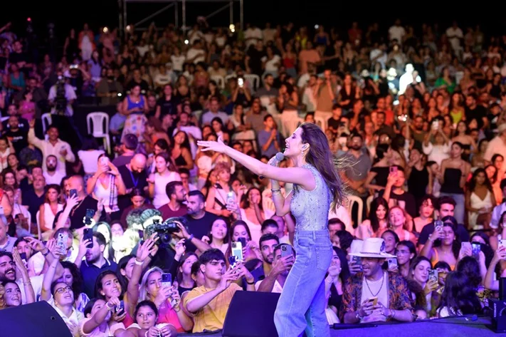 Nancy Ajram at Byblos Festival