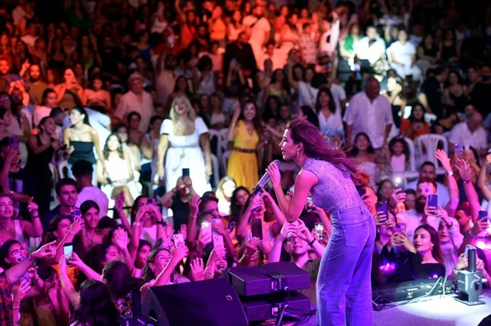 Nancy Ajram at Byblos Festival