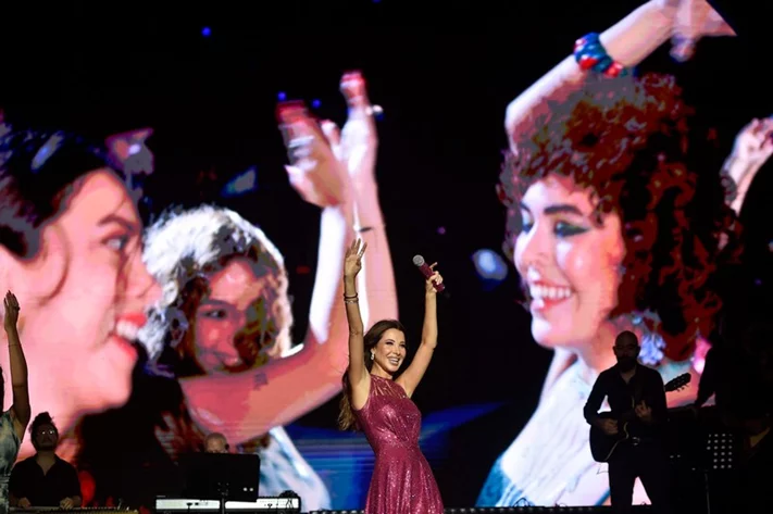 Nancy Ajram at Byblos Festival