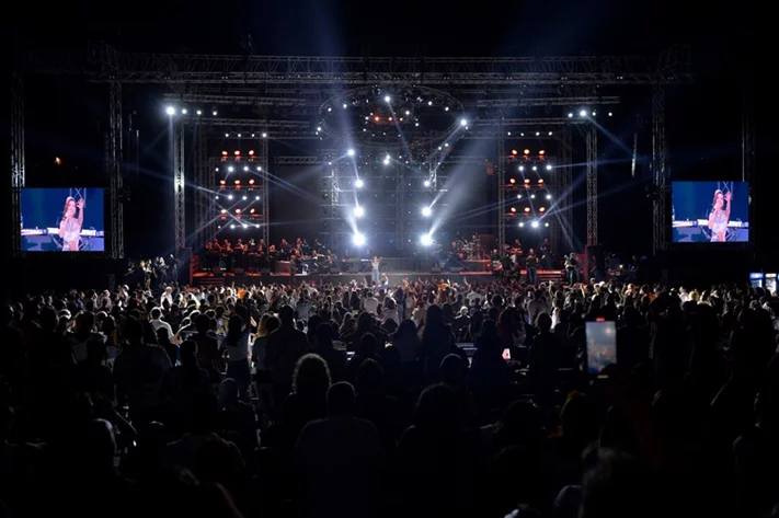 Nancy Ajram at Byblos Festival