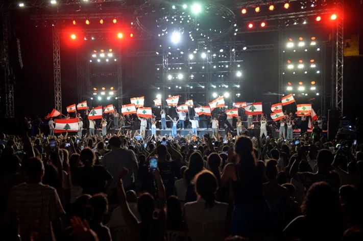 Nancy Ajram at Byblos Festival