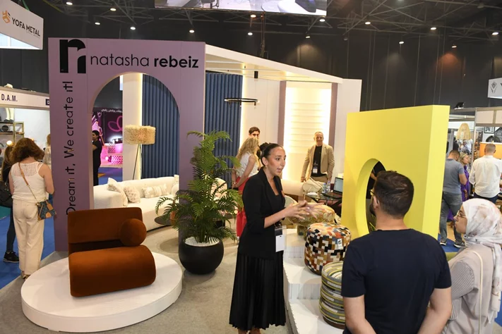 Natasha Rbeiz Stand at Art of Living 2025