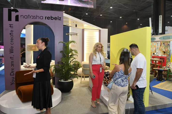 Natasha Rbeiz Stand at Art of Living 2025