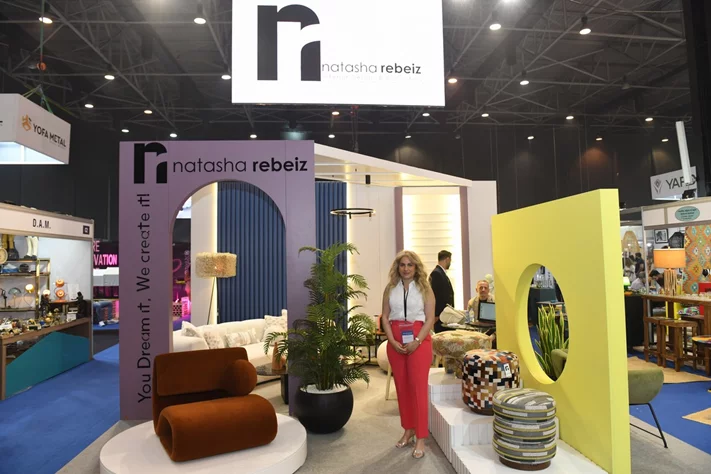 Natasha Rbeiz Stand at Art of Living 2025