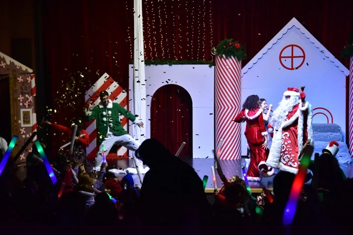 Opening of Santa's Factory at Sagesse Theater