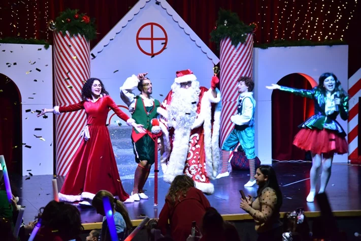 Opening of Santa's Factory at Sagesse Theater