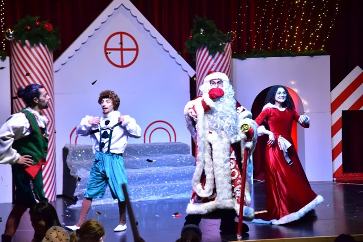 Opening of Santa's Factory at Sagesse Theater