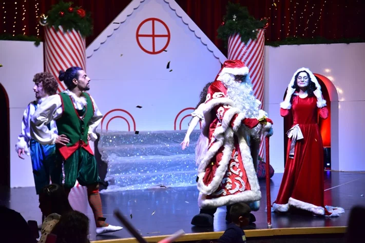 Opening of Santa's Factory at Sagesse Theater