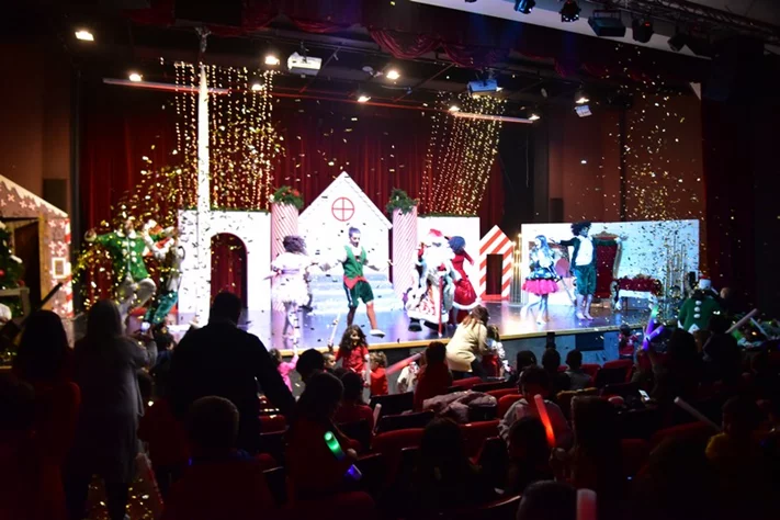 Opening of Santa's Factory at Sagesse Theater