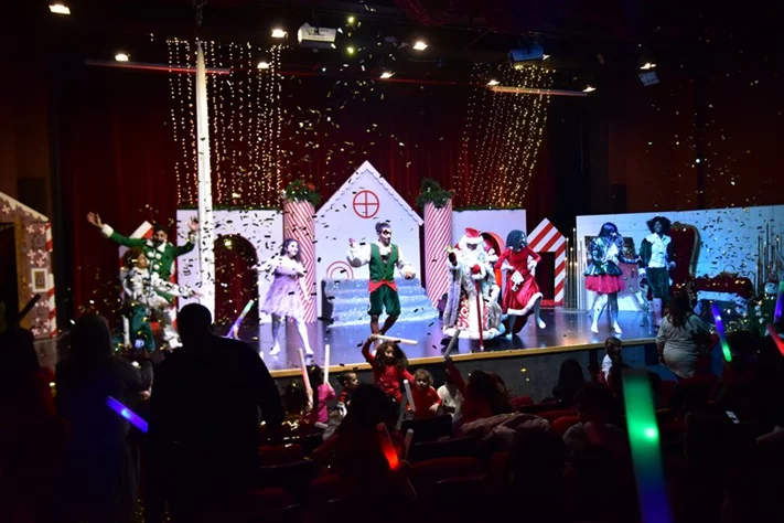 Opening of Santa's Factory at Sagesse Theater