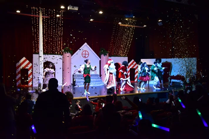 Opening of Santa's Factory at Sagesse Theater