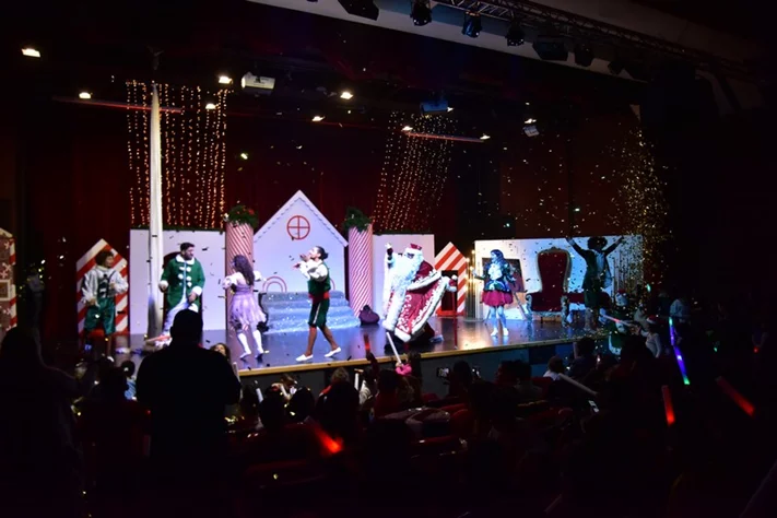 Opening of Santa's Factory at Sagesse Theater