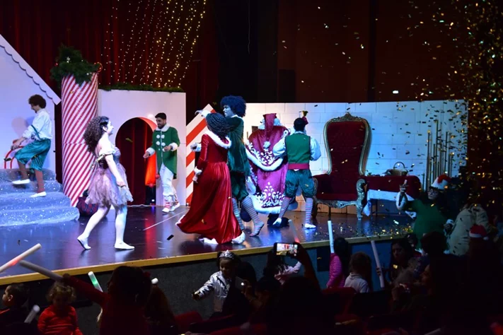 Opening of Santa's Factory at Sagesse Theater