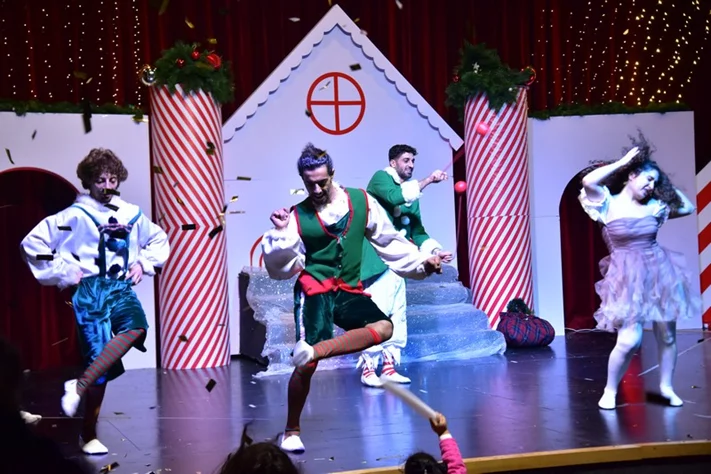 Opening of Santa's Factory at Sagesse Theater
