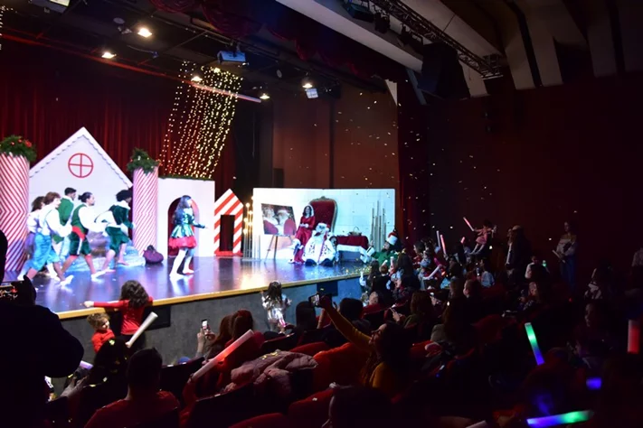 Opening of Santa's Factory at Sagesse Theater
