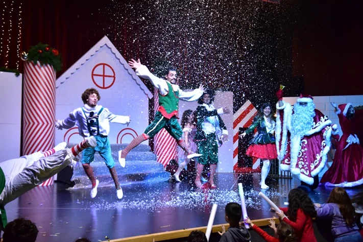 Opening of Santa's Factory at Sagesse Theater