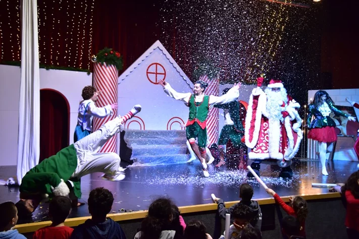 Opening of Santa's Factory at Sagesse Theater