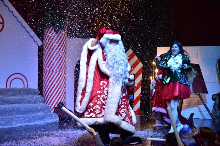 Opening of Santa's Factory at Sagesse Theater
