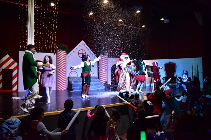 Opening of Santa's Factory at Sagesse Theater