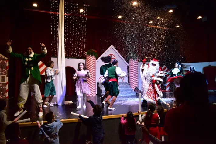 Opening of Santa's Factory at Sagesse Theater