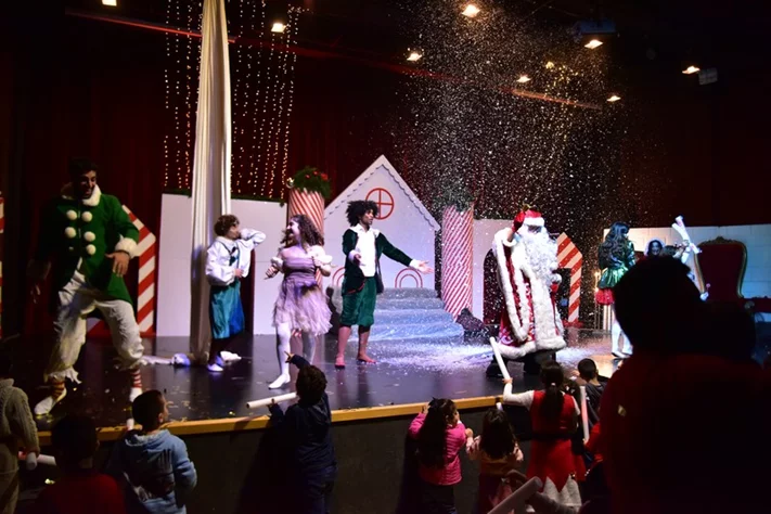 Opening of Santa's Factory at Sagesse Theater