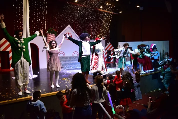 Opening of Santa's Factory at Sagesse Theater