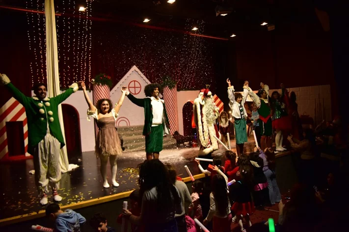 Opening of Santa's Factory at Sagesse Theater