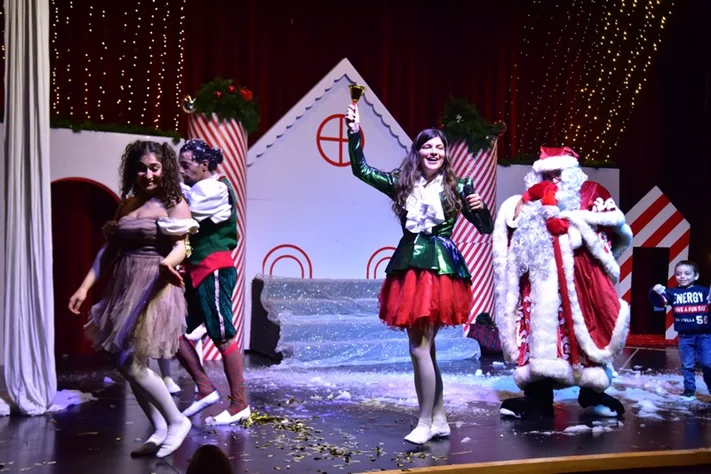 Opening of Santa's Factory at Sagesse Theater