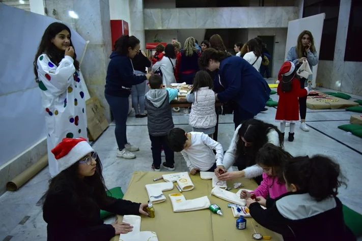 Opening of Santa's Factory at Sagesse Theater