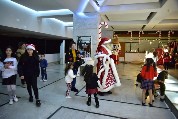 Opening of Santa's Factory at Sagesse Theater