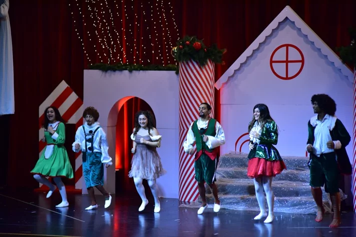 Opening of Santa's Factory at Sagesse Theater