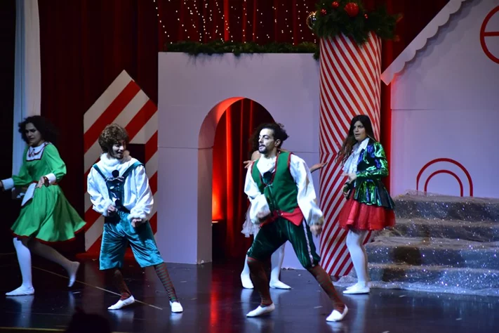 Opening of Santa's Factory at Sagesse Theater