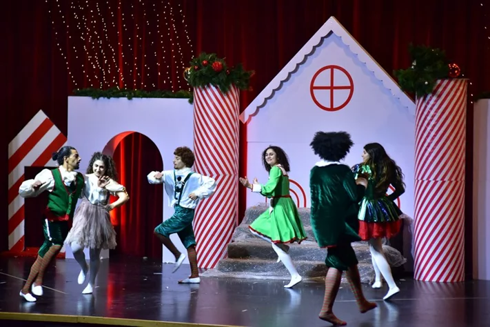 Opening of Santa's Factory at Sagesse Theater