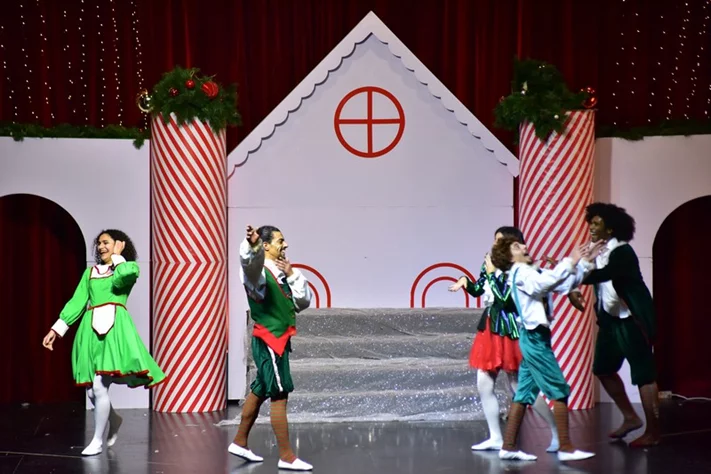 Opening of Santa's Factory at Sagesse Theater