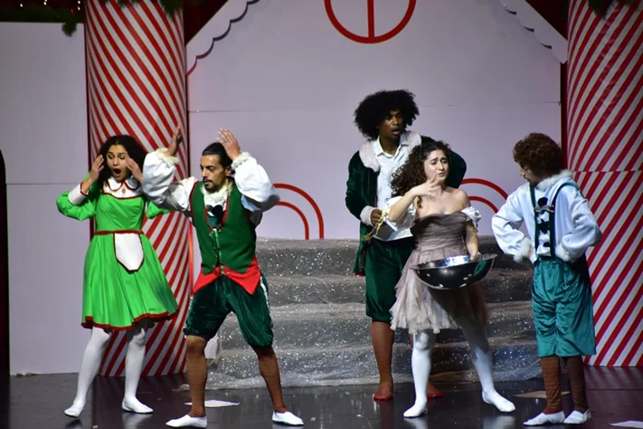 Opening of Santa's Factory at Sagesse Theater