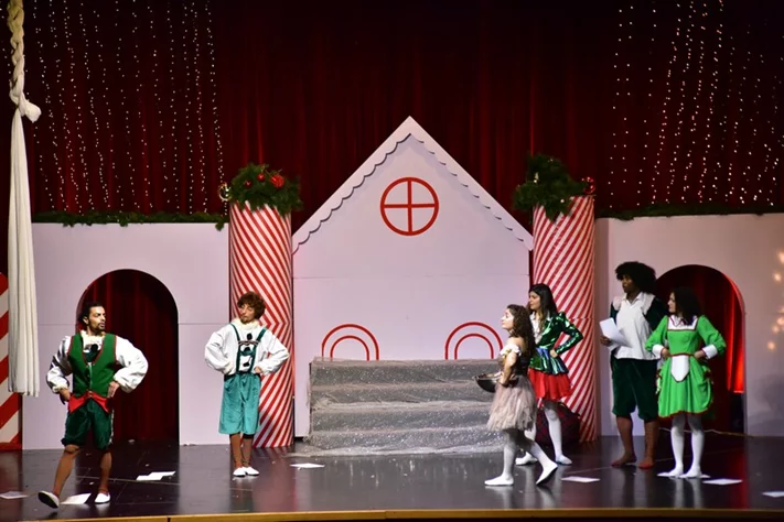 Opening of Santa's Factory at Sagesse Theater