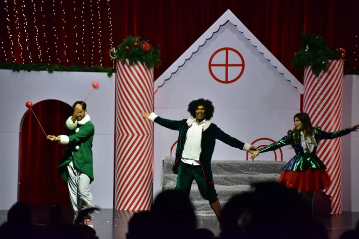 Opening of Santa's Factory at Sagesse Theater