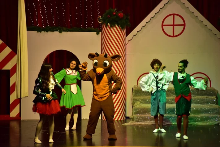 Opening of Santa's Factory at Sagesse Theater