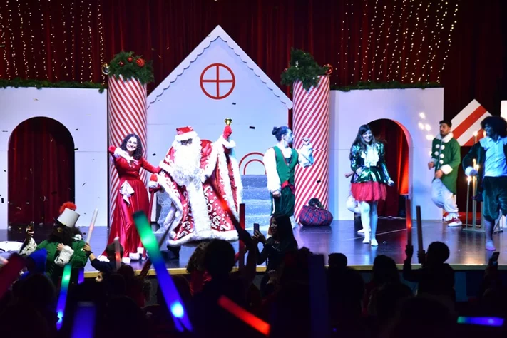 Opening of Santa's Factory at Sagesse Theater