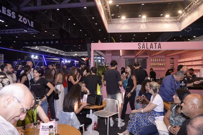 SALATA booth at Beirut Sports Festival