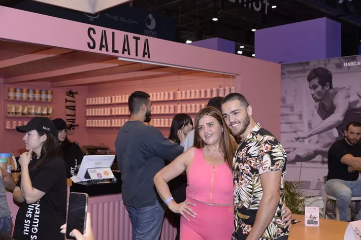 SALATA booth at Beirut Sports Festival