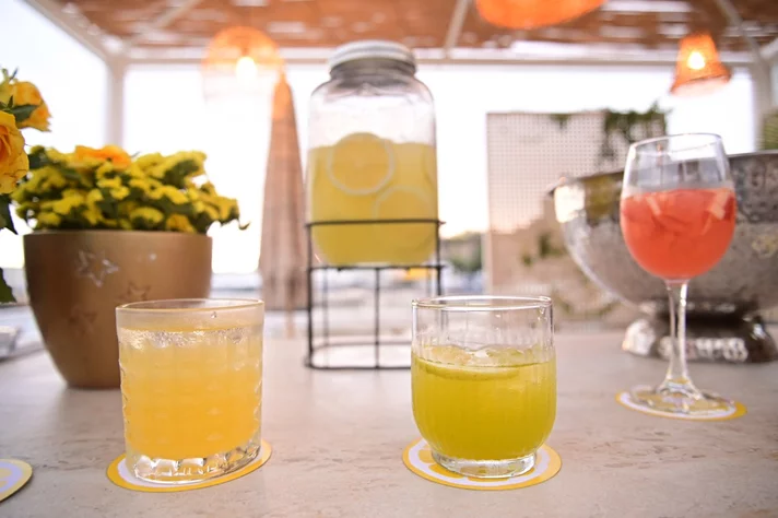 rhode x Shade Pieces Launch of the Lemontini Collection