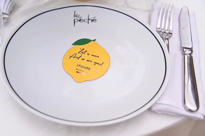 rhode x Shade Pieces Launch of the Lemontini Collection
