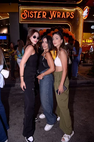Opening of Sister Wraps at Jal El Dib