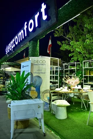 Sleep Comfort Stand at Faqra Club