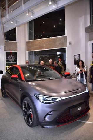 Art for Hope Initiative showcasing the rebirth of the smart All-Electric Compact SUV